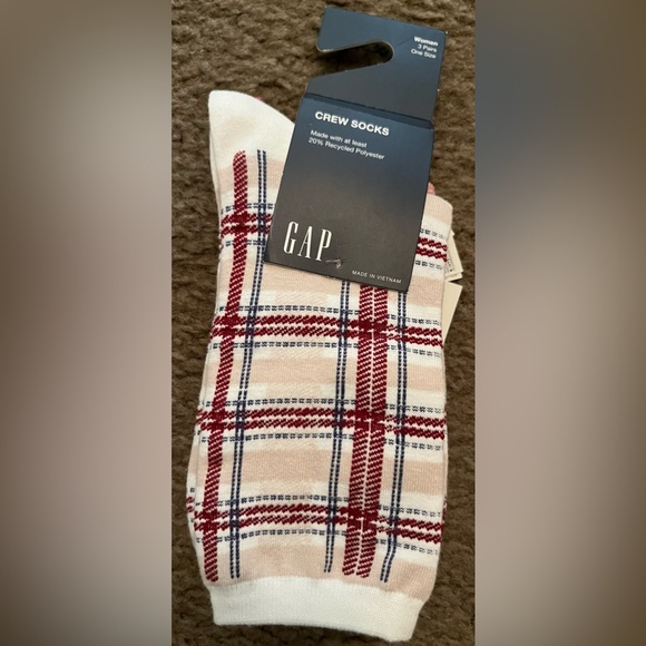 GAP Accessories - GAP 3-Pack Crew Socks NWT